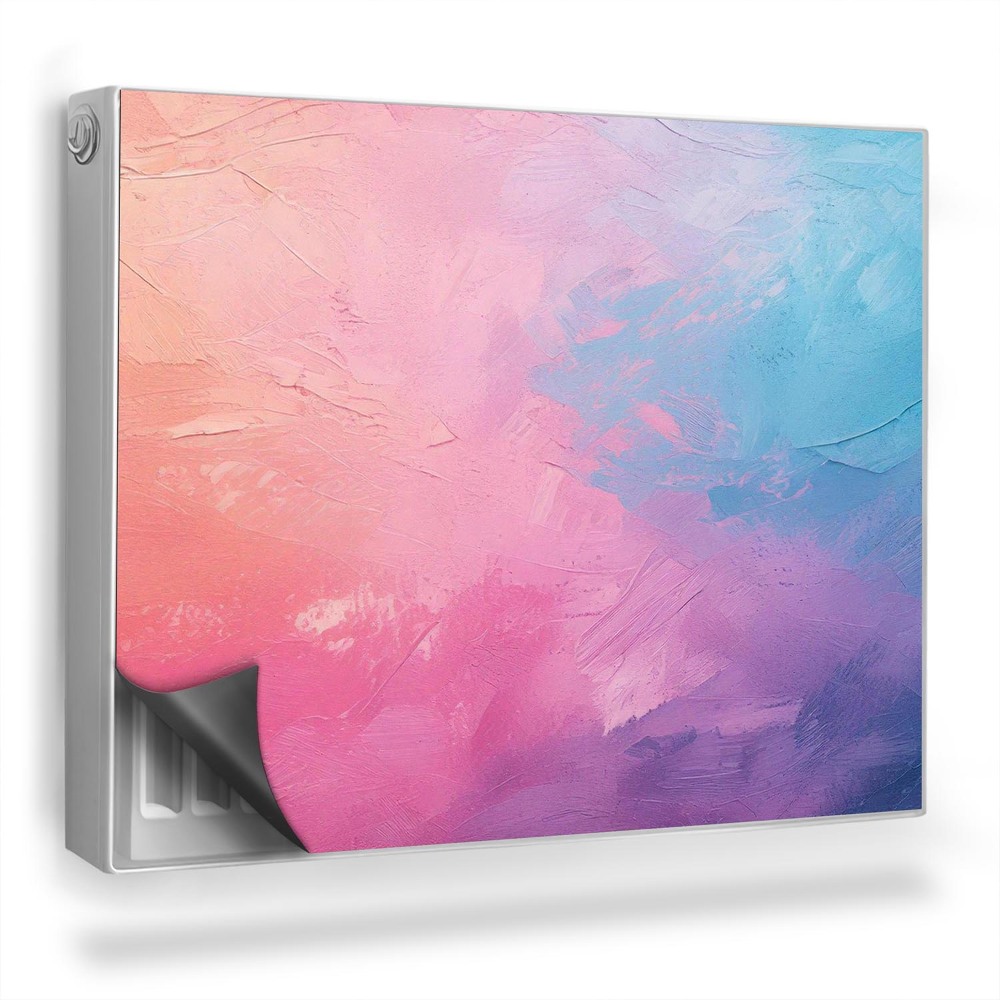 Magnetický kryt na radiátor Maliarska štruktúra, tónový prechod