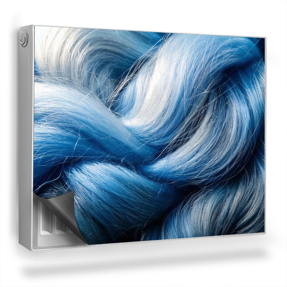 Magnetický kryt na radiátor Textúra vlnených vlákien svetra