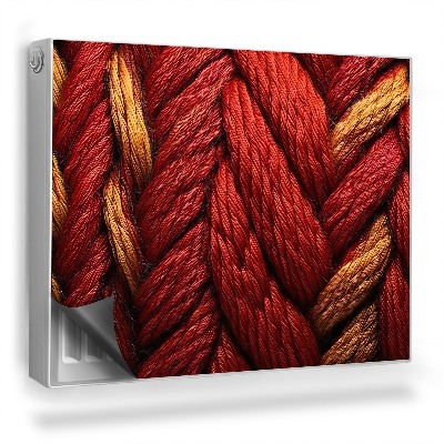 Dekoračný magnet na radiátor Hrubá vlnená tkanina sveter textúra