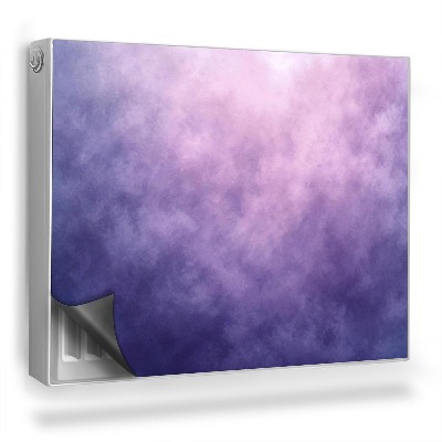 Magnetický kryt na radiátor Hustý mäkký oblak, tónový prechod