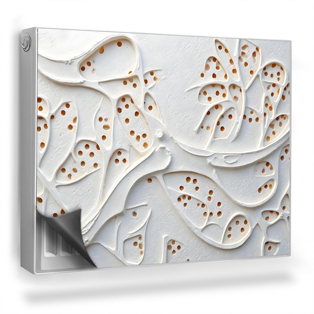 Dekoračný magnet na radiátor Prelamovaná abstraktná štruktúra, priestor