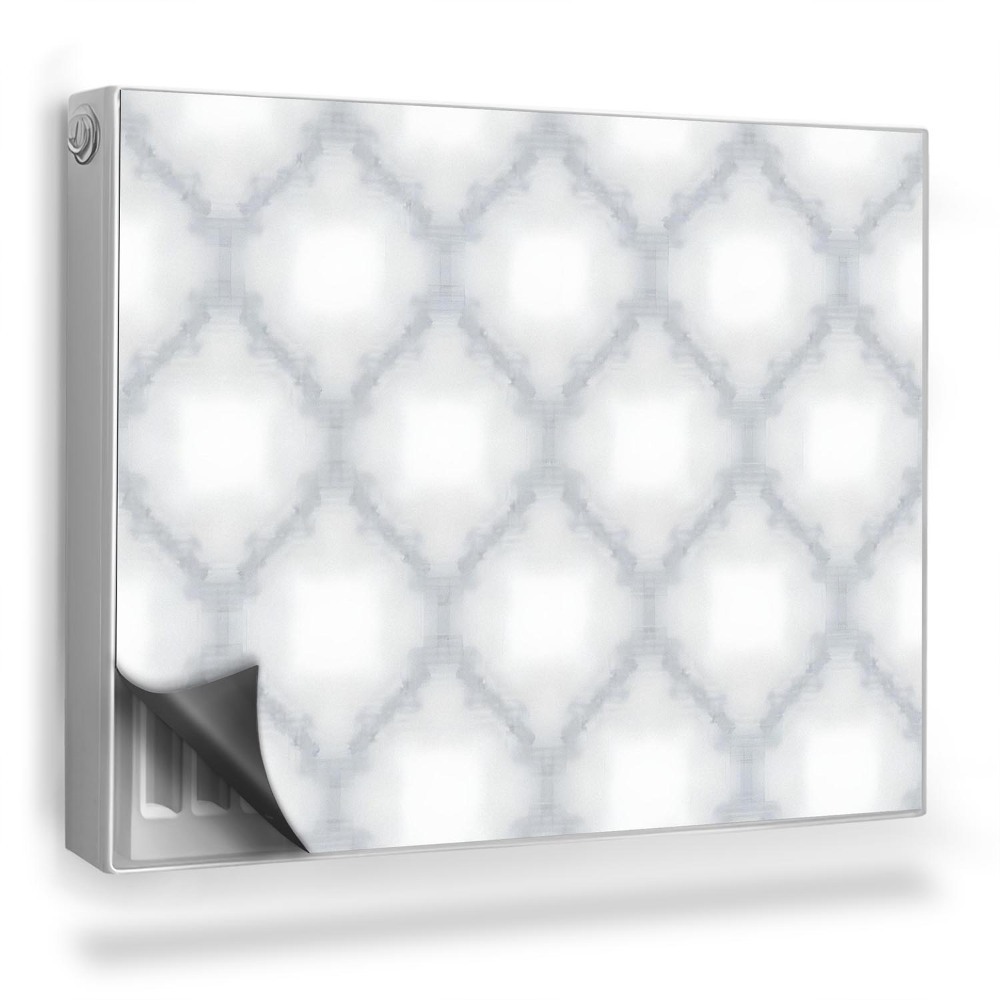 Dekoračný magnetický kryt na radiátor Dekoratívna pravidelná štruktúra dlaždíc