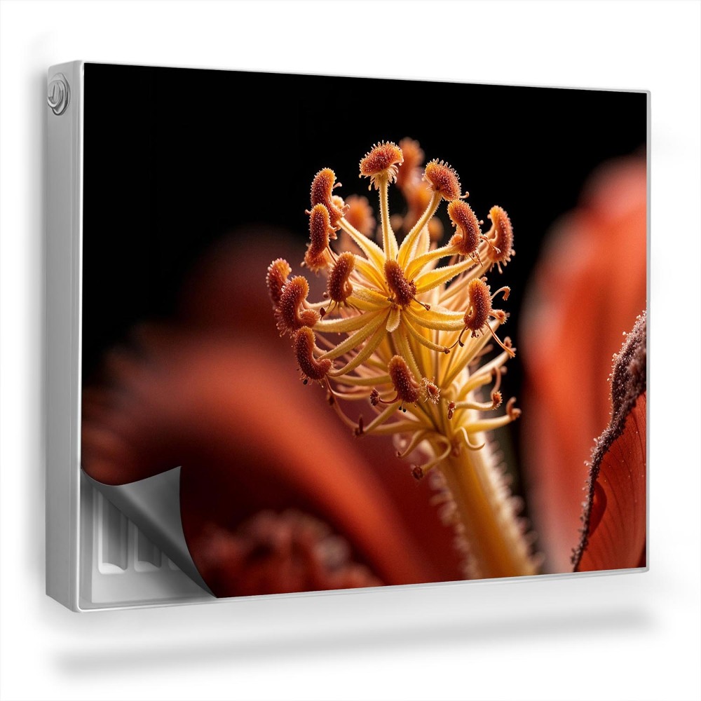 Magnetický kryt na radiátor kvet, detailný záber, prírodný, krása, od, príroda