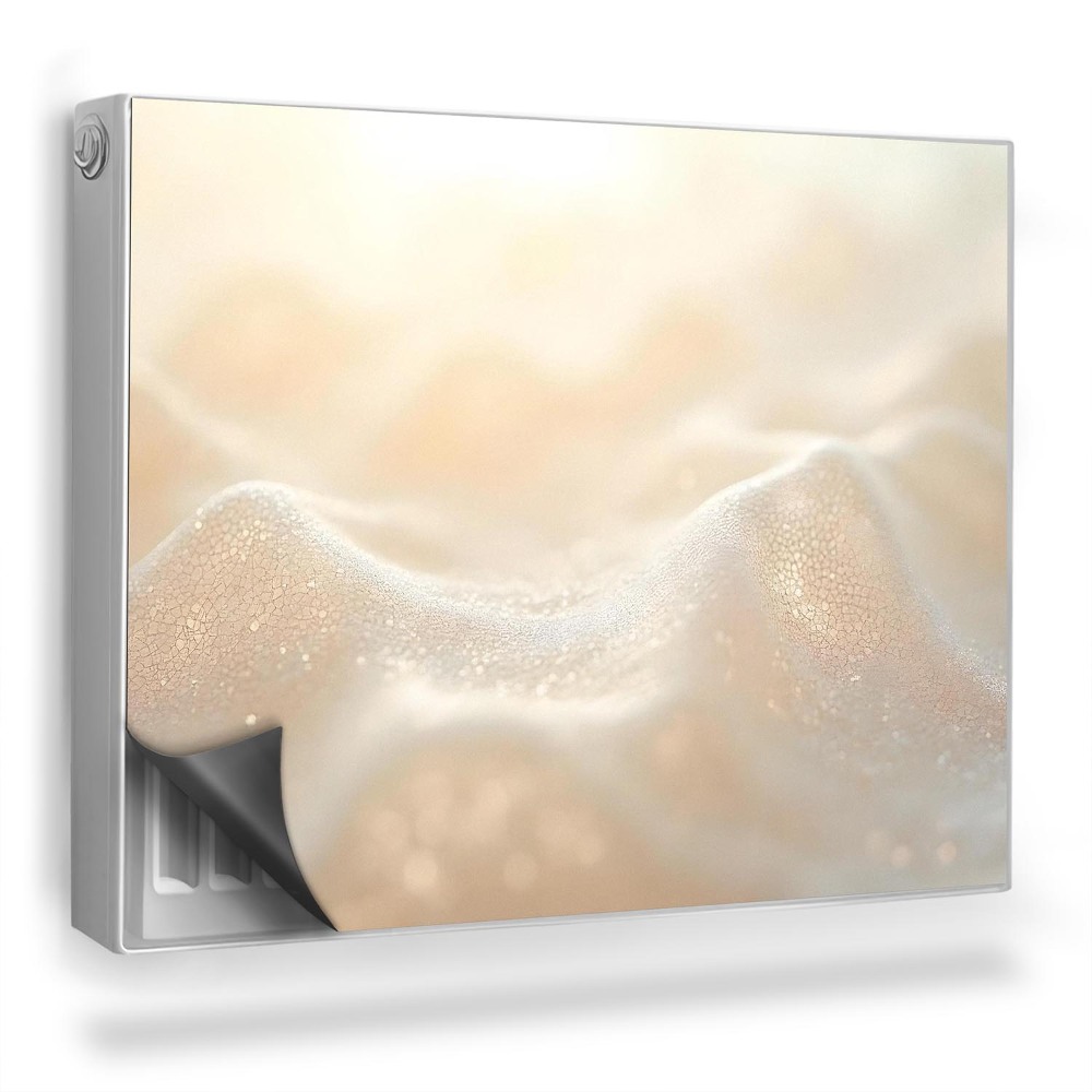 Dekoračný magnet na radiátor Magický piesok na slnku textúra príroda