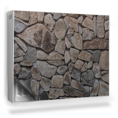 Dekoračný magnet na radiátor Kamenná mozaika kamenná podlaha textúra