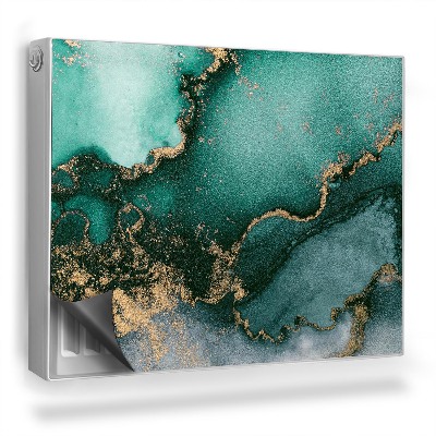 Dekoračný magnet na radiátor Akvarelové škvrny od mätového atramentu