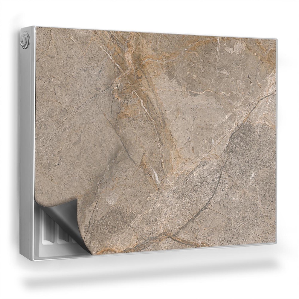 Dekoračný magnet na radiátor Priemyselná kamenná stena s textúrou skaly