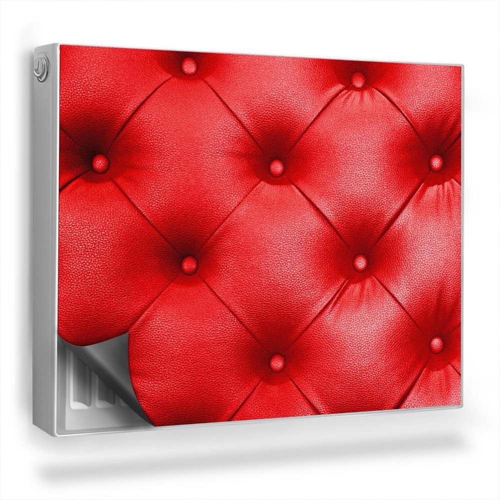 Magnetický kryt na radiátor Živá prešívaná látka, pôvabná textúra