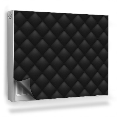 Dekoračný magnet na radiátor Štýlová prešívaná látka, pôvabná textúra