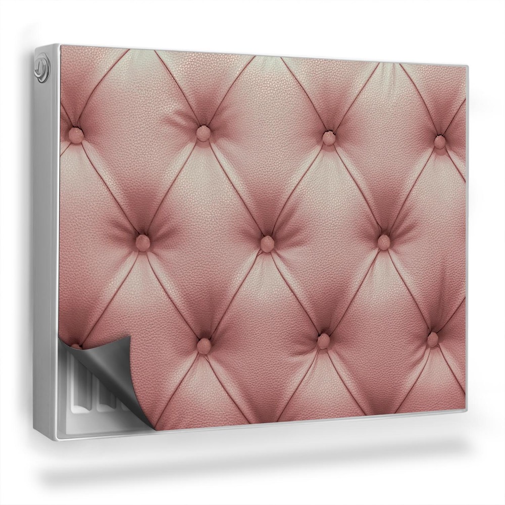 Magnetický kryt na radiátor Prešívaná látka, pôvabná textúra