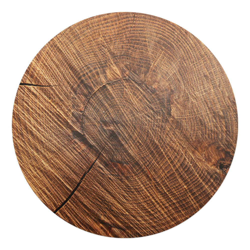 Podložka pod kolieskovú stoličku okrúhla Drevené zrná