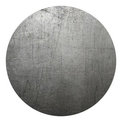 Podložka pod stoličku okrúhla Škrabance na kovoch