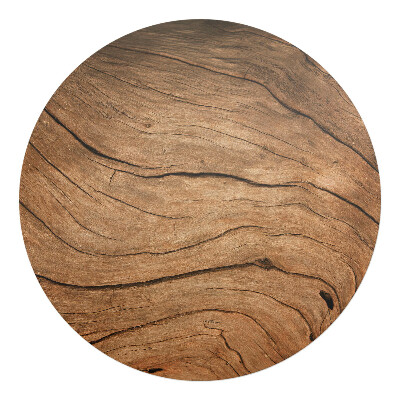 Podložka pod kolieskovú stoličku okrúhla Drevené zrno