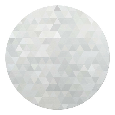 Podložka pod kolieskovú stoličku okrúhla Geometrický vzor