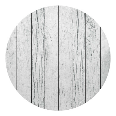 Podložka pod kolieskovú stoličku okrúhla Drevené dosky vertikálne