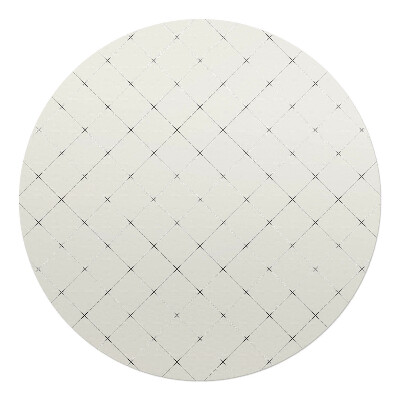 Podložka pod kolieskovú stoličku okrúhla Diamantová mriežka