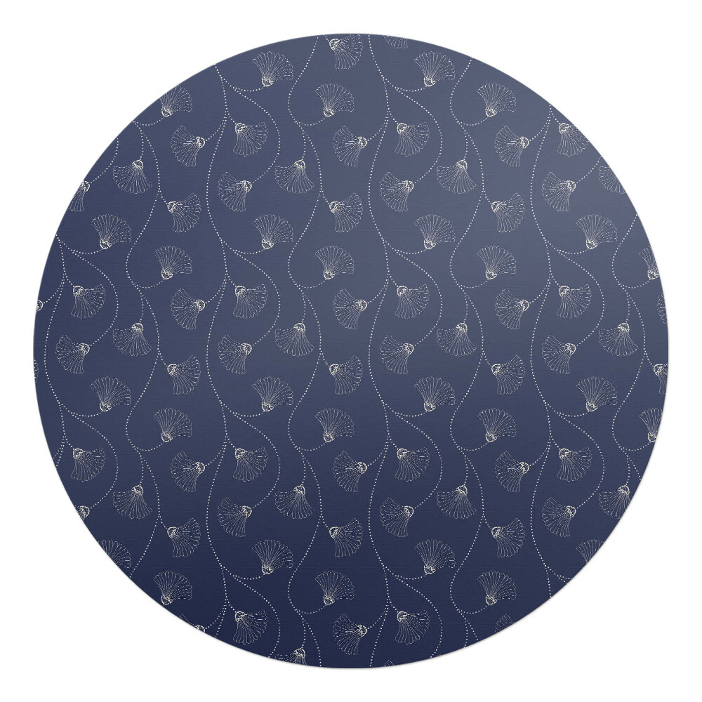 Podložka pod stoličku okrúhla Jemné ventilátory