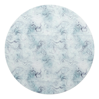 Podložka pod stoličku na kolieskach okrúhla Mramorová abstrakcia