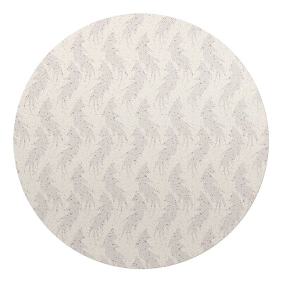 Podložka pod kolieskovú stoličku okrúhla Jemné listy