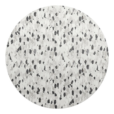 Podložka pod stoličku na kolieskach okrúhla Terazzová mozaika