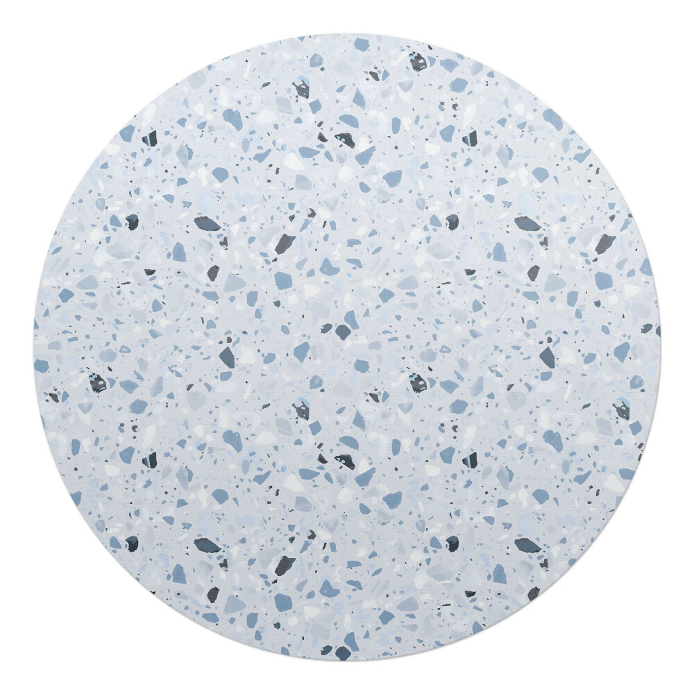 Podložka pod stoličku okrúhla Terazzová mozaika