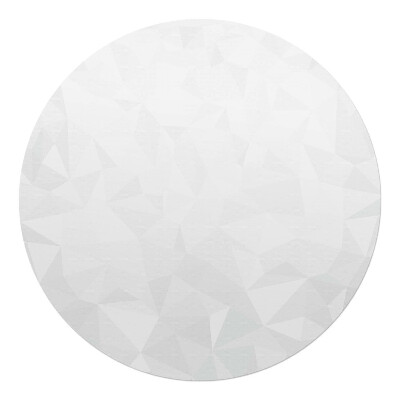 Podložka pod kolieskovú stoličku okrúhla Geometrické pozadie