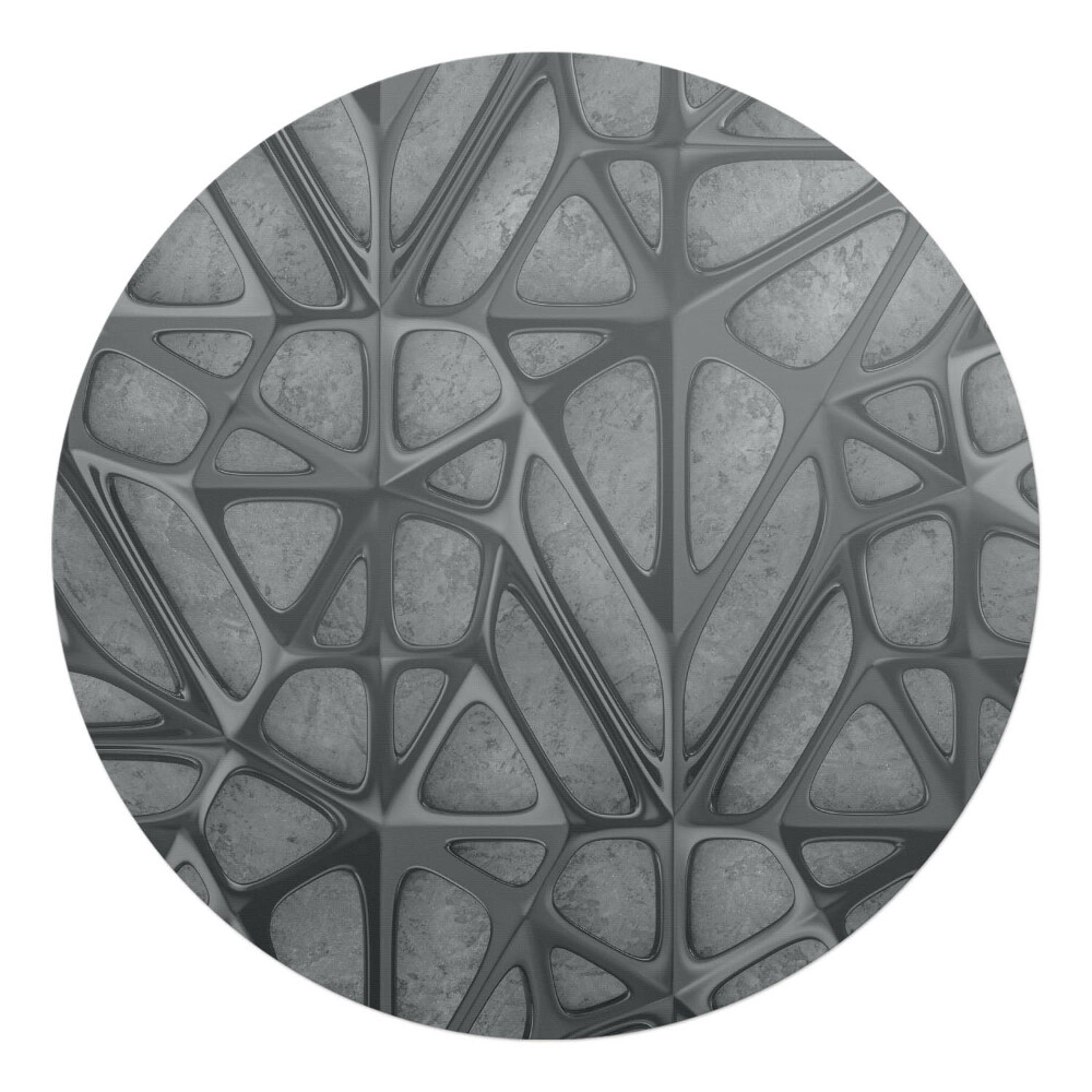 Podložka pod kolieskovú stoličku okrúhla Organická sieťovina