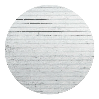 Podložka pod stoličku na kolieskach okrúhla Drevené dosky vertikálne