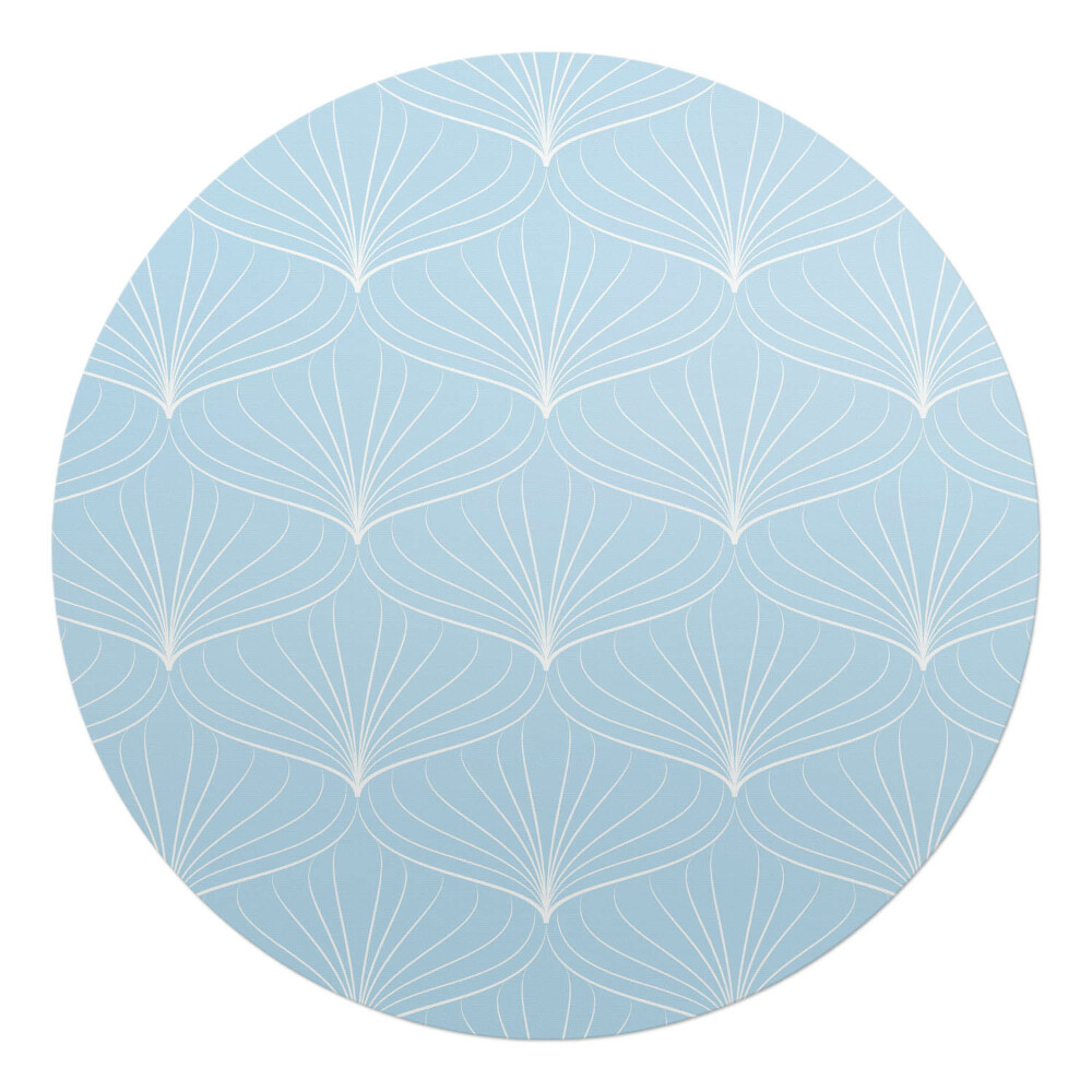 Podložka pod kolieskovú stoličku okrúhla Jemné ventilátory