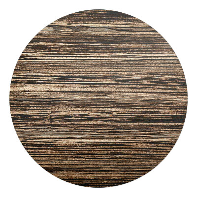 Podložka pod stoličku na kolieskach okrúhla Drevené zrno