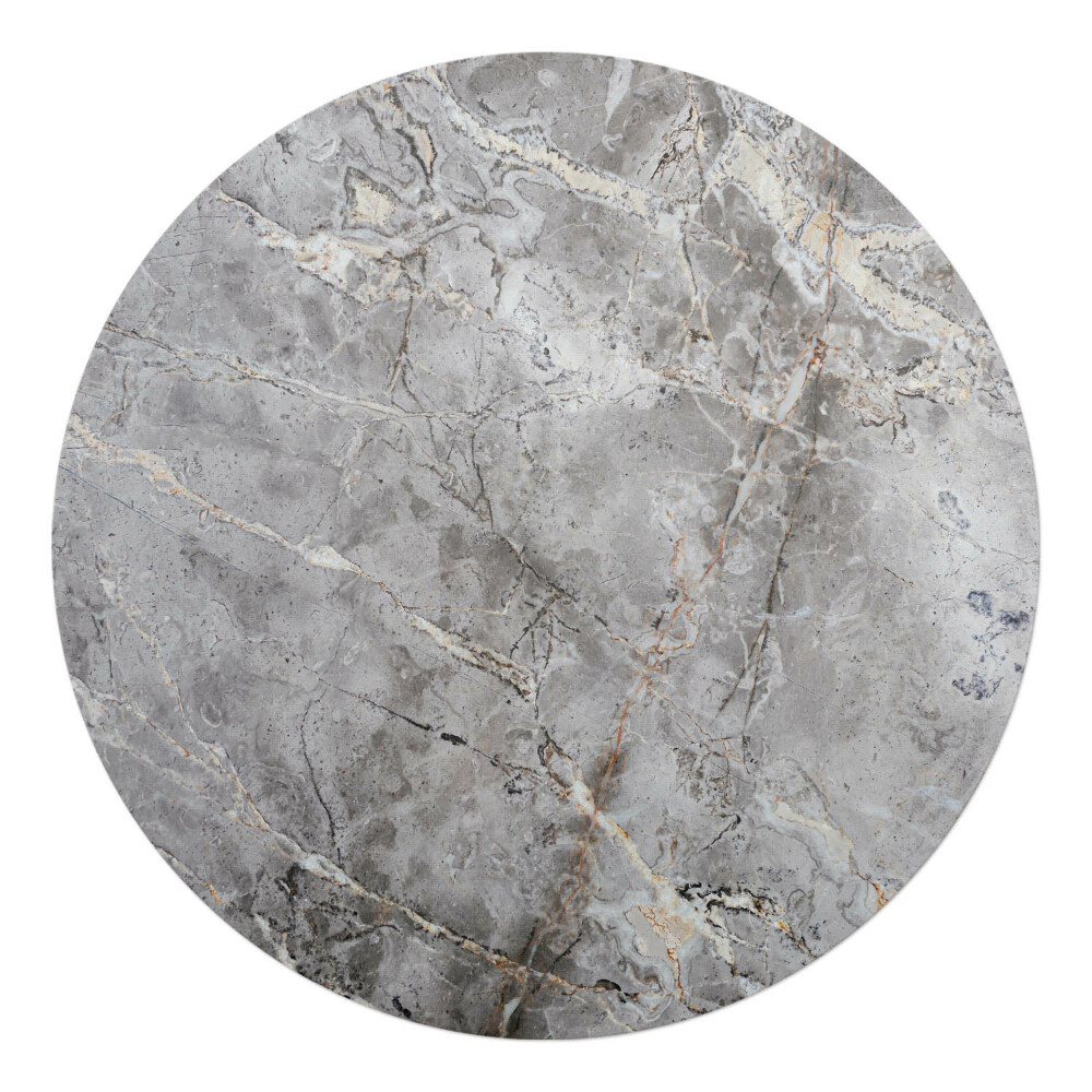 Podložka pod kolieskovú stoličku okrúhla Mramorové žily