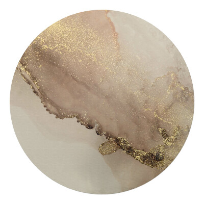 Podložka pod kolieskovú stoličku okrúhla Jemné abstrakcie