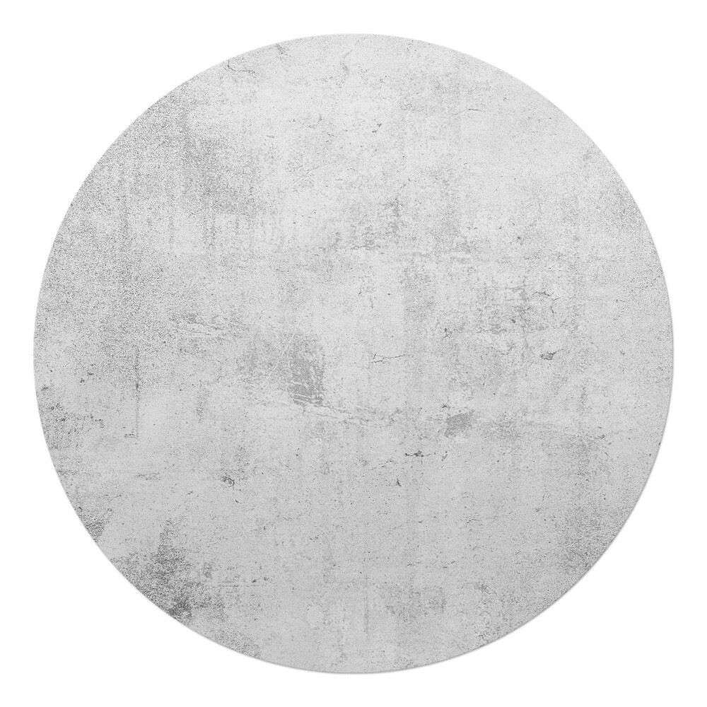 Podložka pod kolieskovú stoličku okrúhla Betónová textúra