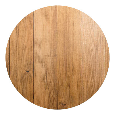 Podložka pod stoličku okrúhla Drevené dosky na pozadí