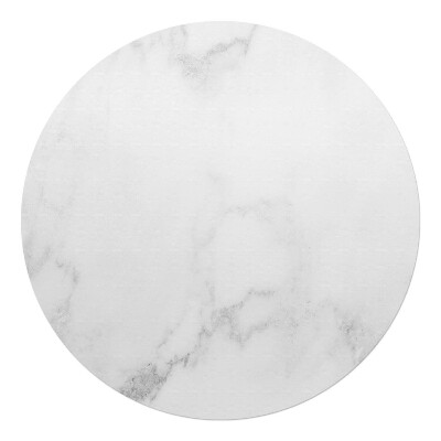 Podložka pod kolieskovú stoličku okrúhla Mramorové žily