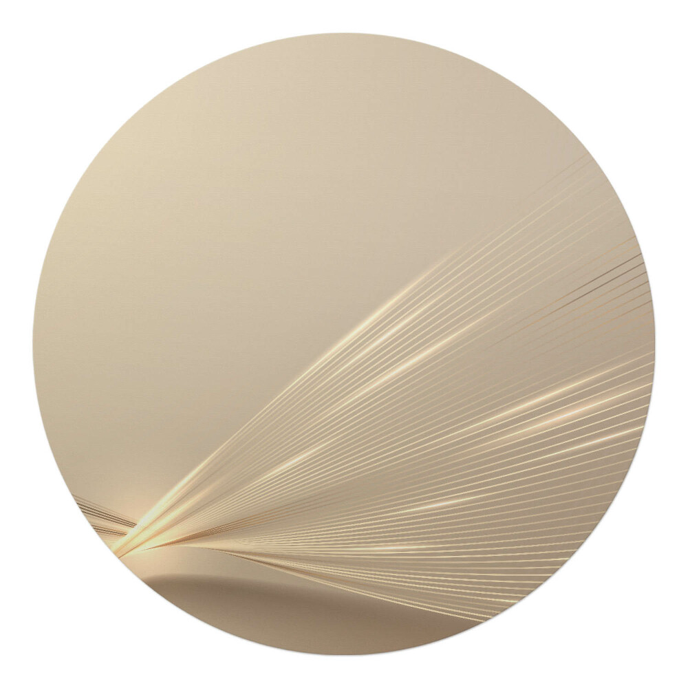 Podložka pod stoličku okrúhla Abstraktné čiary