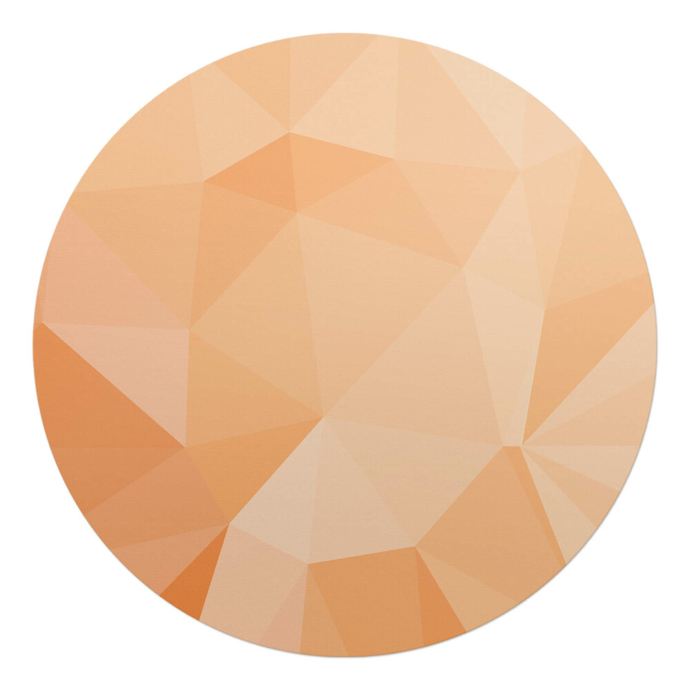 Podložka pod kolieskovú stoličku okrúhla Geometrický vzor