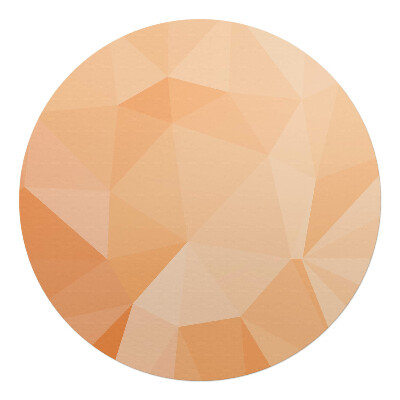 Podložka pod kolieskovú stoličku okrúhla Geometrický vzor