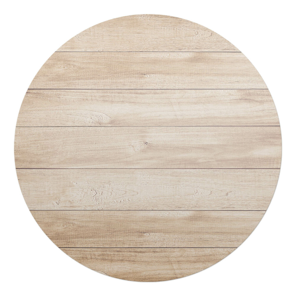 Podložka pod stoličku okrúhla Drevená textúra