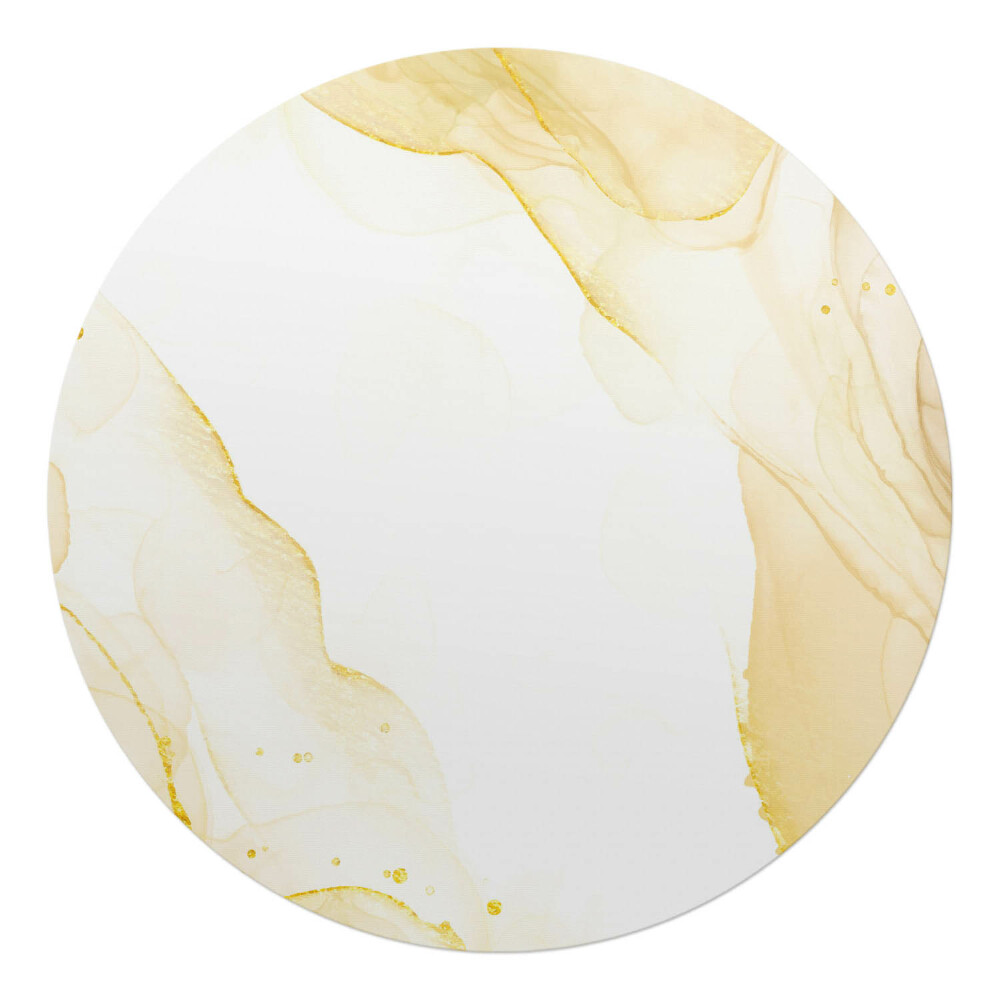 Podložka pod kolieskovú stoličku okrúhla Éterické tekuté vlny