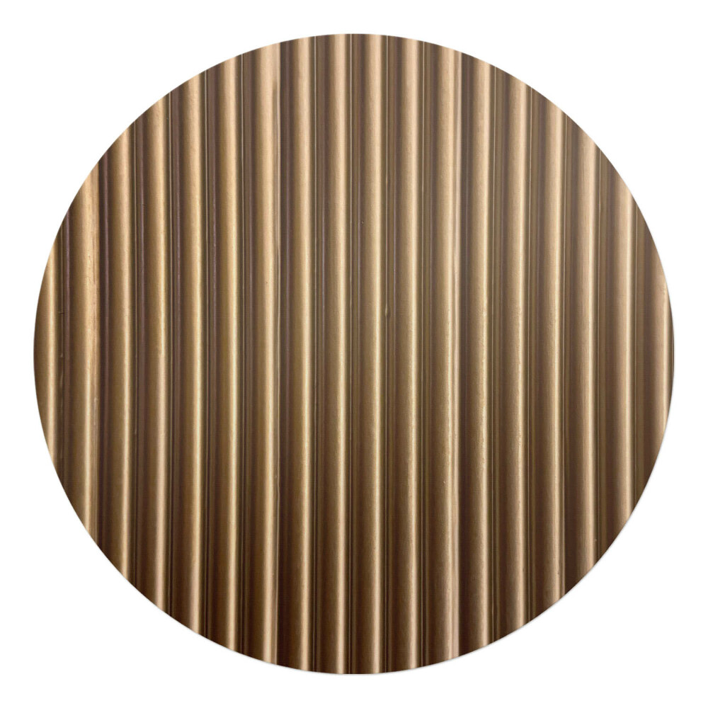 Podložka pod stoličku na kolieskach okrúhla Kovové pruhy