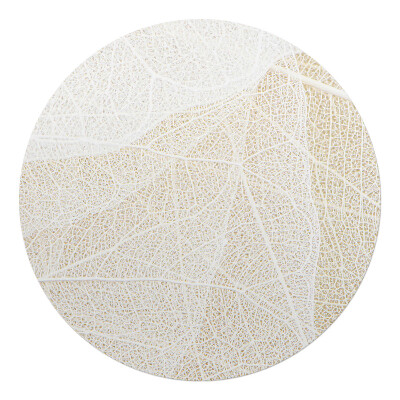 Podložka pod stoličku okrúhla List s jemným vzorom