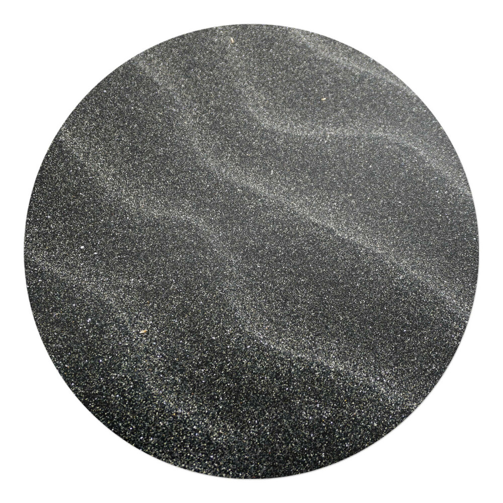 Podložka pod kolieskovú stoličku okrúhla Vlnité pieskové vzory