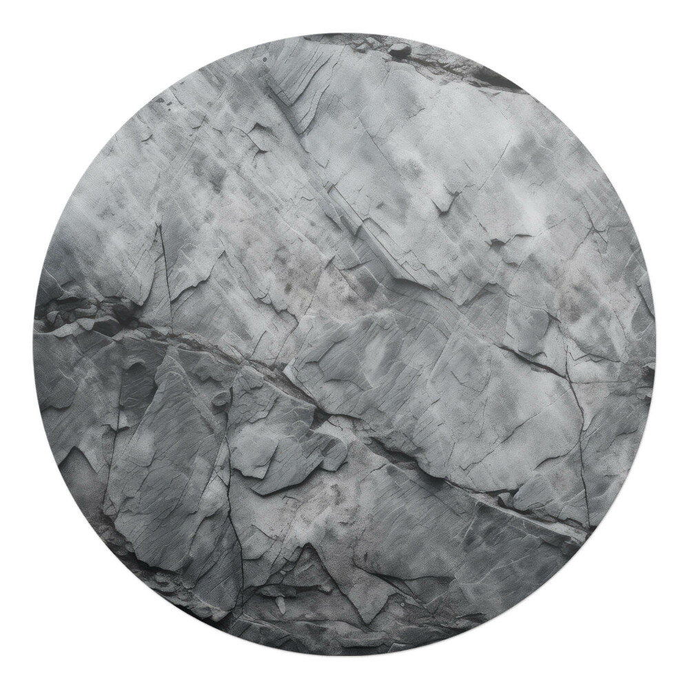 Podložka pod stoličku okrúhla Textúrovaná skala