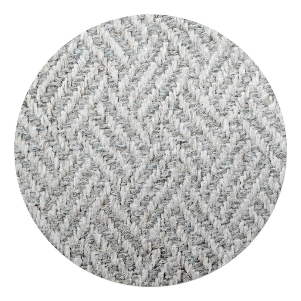 Podložka pod kolieskovú stoličku okrúhla Látka s rybím vzorom