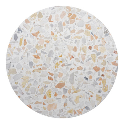 Podložka pod stoličku na kolieskach okrúhla Kamenná mozaika