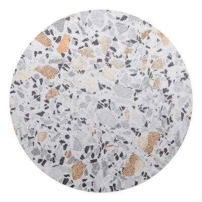 Podložka pod kolieskovú stoličku okrúhla Kamenná mozaika