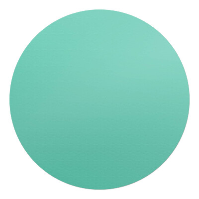 Podložka pod kolieskovú stoličku okrúhla Farba mäta