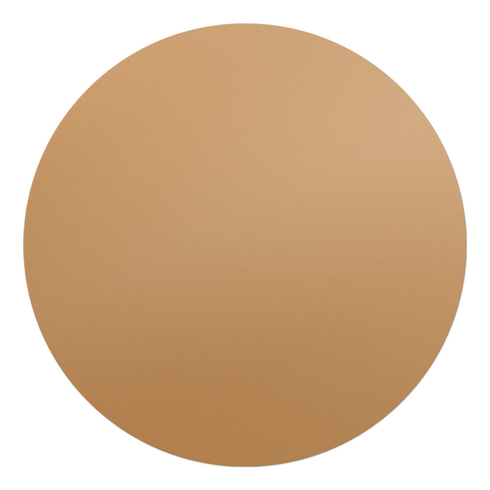 Podložka pod stoličku okrúhla Oranžová farba