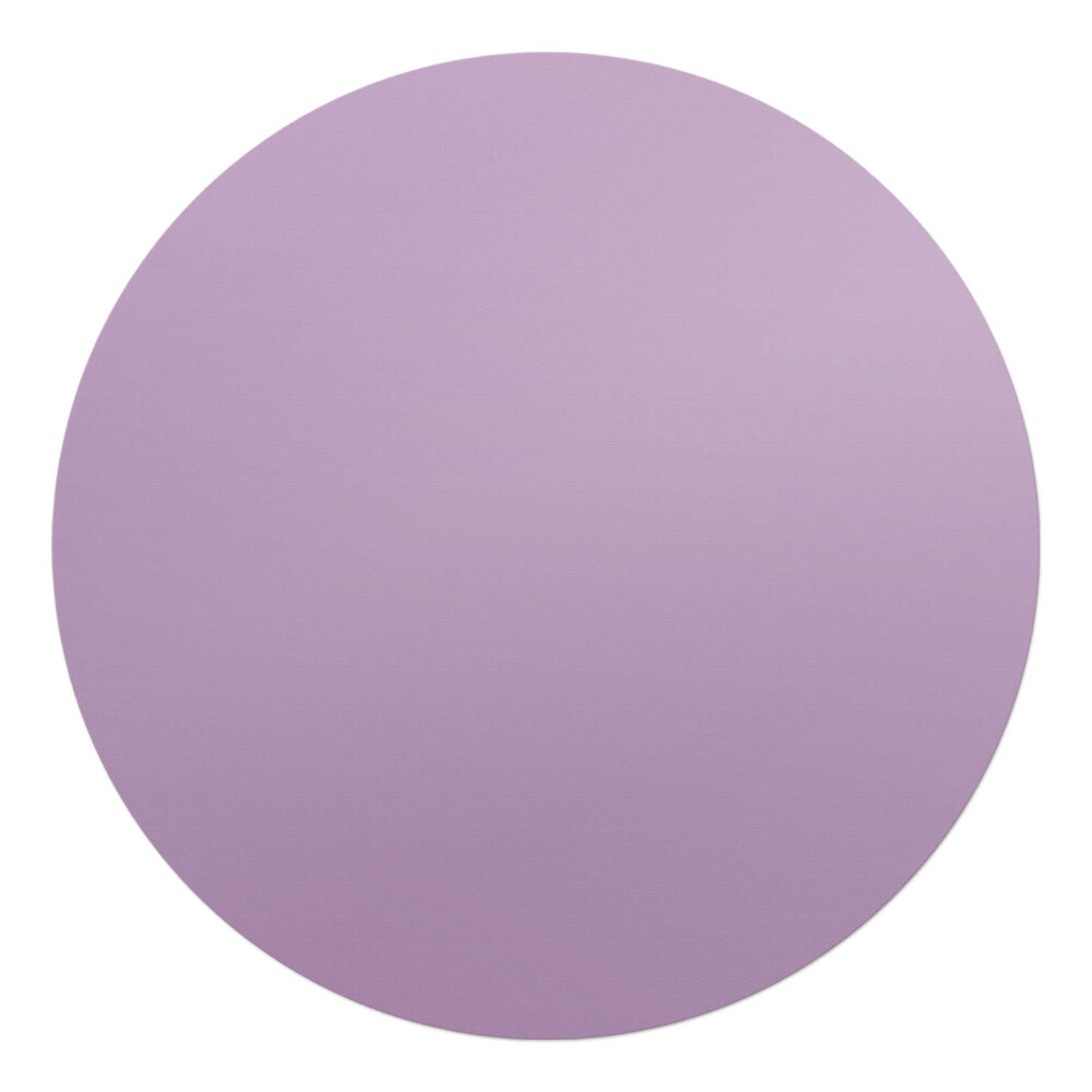 Podložka pod stoličku na kolieskach okrúhla Farba Svetlo fialová